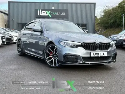 Used BMW 520 M Sport 190 HP (139 kW) 2019 Blue Sedan