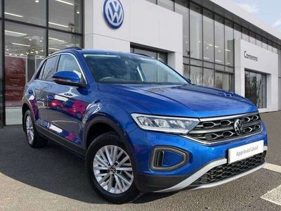 Used VW T-Roc Life 150 HP (110 kW) 2022 Blue SUV
