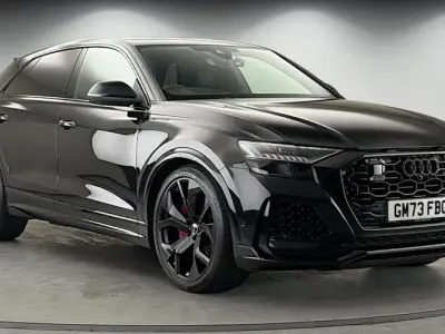 Used Audi RS Q8 Advanced 600 HP (441 kW) 2023 Mythos black metallic/mythos black metallic SUV