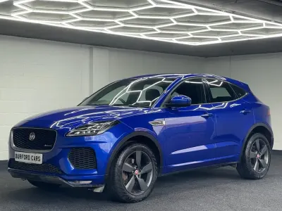 Używany Jaguar E-Pace R-Dynamic 180 KM (132 kW) 2018 Niebieski SUV