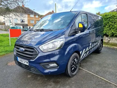 Used Ford Transit Custom Trend 130 HP (95 kW) 2018 Blue Van