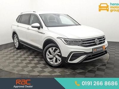 Used VW Tiguan Allspace S 150 HP (110 kW) 2022 White SUV