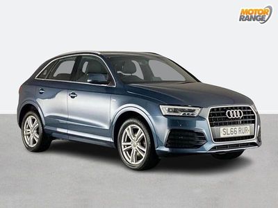 Used Audi Q3 S-Line 150 HP (110 kW) 2016 Blue SUV