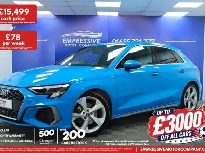 Used Audi A3 S-Line 150 HP (110 kW) 2021 Sedan