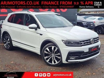 White Used 2020 VW Tiguan R-line SUV | £17,995 (Good price)