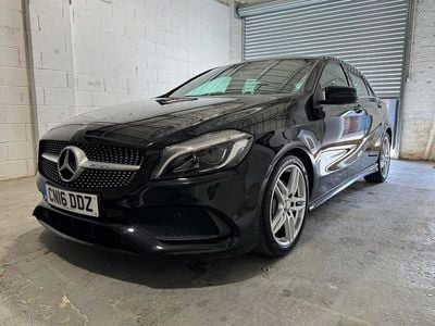 Used Mercedes A180 AMG Line Premium Plus 2016 Black Hatchback