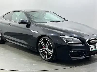 Used BMW 640 M Sport 313 HP (230 kW) 2017 Black Coupe