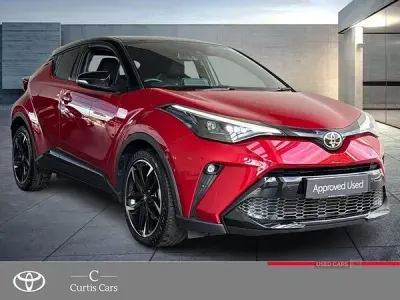Used Toyota C-HR Sport 122 HP (89 kW) 2022 Red/black SUV
