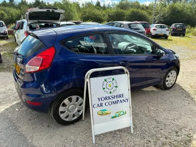 Used Ford Fiesta Style 82 HP (60 kW) 2015 Blue Hatchback