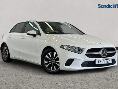 Used Mercedes A180 SE 136 HP (100 kW) 2021 White Hatchback