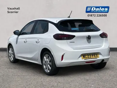 Used Vauxhall Corsa Design Edition 74 HP (54 kW) 2023 White Hatchback