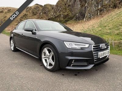 Used Audi A4 S-Line 190 HP (139 kW) 2016 Grey Sedan
