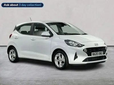 Used Hyundai i10 SE 67 HP (49 kW) 2020 White Hatchback