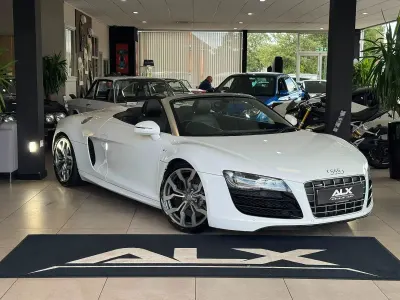 Used Audi R8 Spyder 2010 White Cabriolet