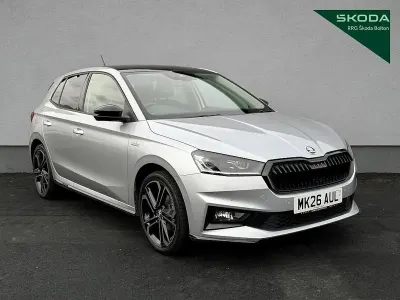 Used Skoda Fabia Monte Carlo 113 HP (83 kW) 2026 Brilliant silver metallic Hatchback