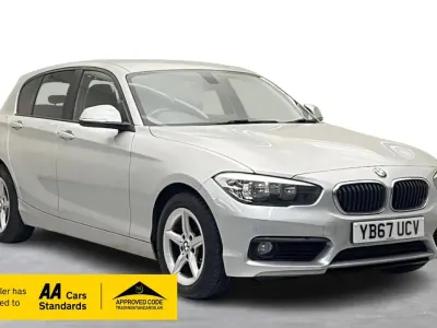 Used BMW 118 Comfort Edition 148 HP (108 kW) 2018 Silver Hatchback