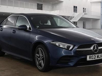 Blue Used 2021 Mercedes A250 AMG line Sedan | £11,495 (Fair price)