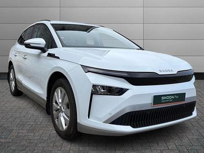 Used Skoda Enyaq iV SE L 150 kW (204 HP) 2025 Moon white metallic SUV