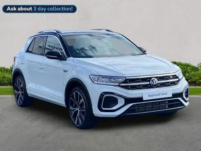 New VW T-Roc R-line 150 HP (110 kW) 2026 White SUV