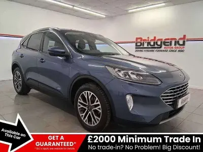 Used Ford Kuga Titanium 150 HP (110 kW) 2021 Blue SUV