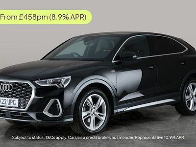 Black Used 2022 Audi Q3 Sportback S-Line SUV | £27,322 (Fair price)