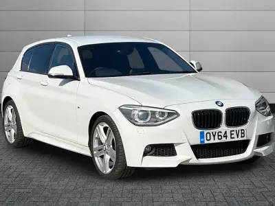 Used BMW 118 M Sport 141 HP (103 kW) 2014 White Hatchback
