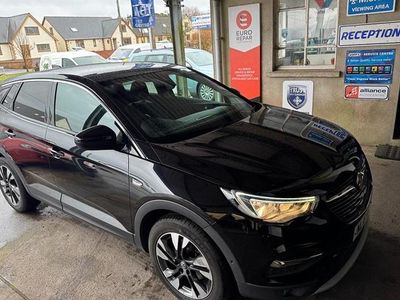 Used Vauxhall Grandland X Sport 130 HP (95 kW) 2018 Black SUV