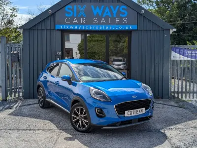 Used Ford Puma Titanium 2021 Blue SUV