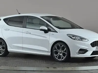 Used Ford Fiesta ST-Line 125 HP (91 kW) 2020 White Hatchback