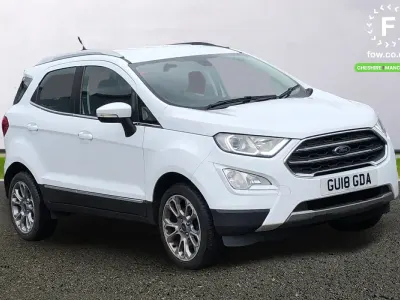 Used Ford Ecosport Titanium 2018 White SUV