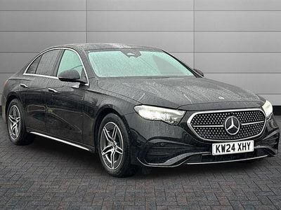 Black Used 2024 Mercedes E200 AMG line Sedan | £35,395 (Good price)
