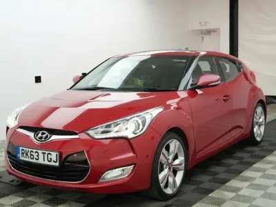 Used Hyundai Veloster Sport 2013 Red Hatchback