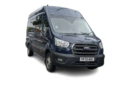Used Ford Transit Trend 170 HP (125 kW) 2020 Blue Van