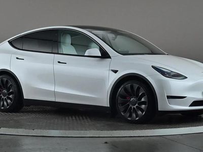 White Used 2023 Tesla Model Y Performance SUV | £33,498 (A bit pricey)