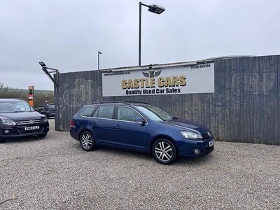 Used VW Golf VII SE 105 HP (77 kW) 2012 Blue Estate