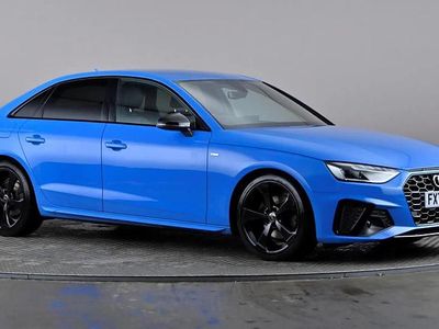 Blue Used 2020 Audi A4 Black Edition Sedan | £16,698 (Expensive)