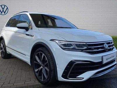 Used VW Tiguan R-line 150 HP (110 kW) 2022 White SUV