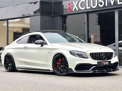 White Used 2019 Mercedes C63 AMG Premium Plus Coupe | £46,950 (Expensive)