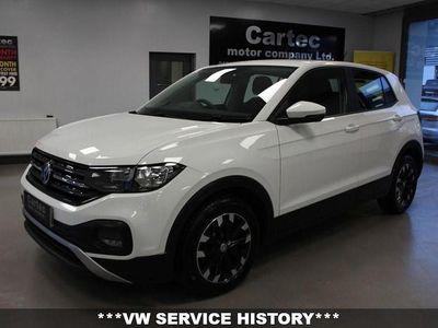 Used VW T-Cross S 95 HP (69 kW) 2019 White SUV