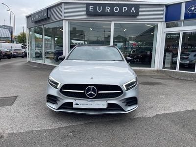 Begagnad Mercedes A180 AMG Line Premium Plus 2021 Silver Halvkombi