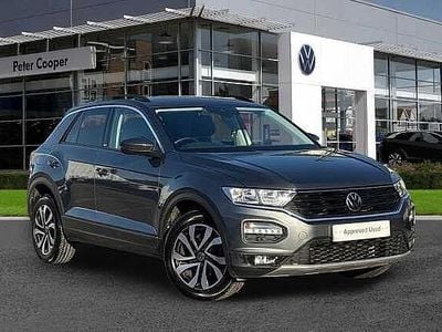 Grey Used 2021 VW T-Roc Active SUV | £17,691 (Fair price)