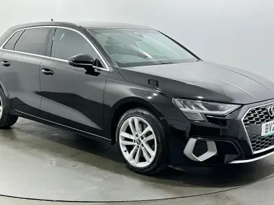 Used Audi A3 Sportback Sport 110 HP (80 kW) 2021 Black Hatchback