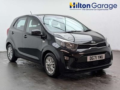 Used Kia Picanto 66 HP (48 kW) 2021 Black Hatchback