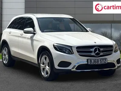 Used Mercedes GLC220 170 HP (125 kW) 2018 White SUV