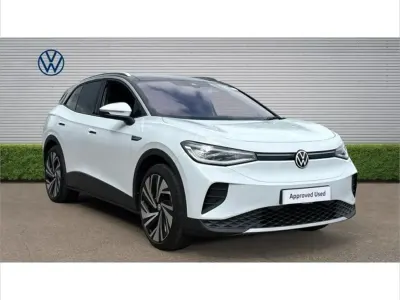 Begagnad VW ID.4 Pro Performance 150 kW (204 HK) 2021 Vit SUV