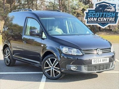 Used VW Caddy Black Edition 102 HP (75 kW) 2014 Black MPV