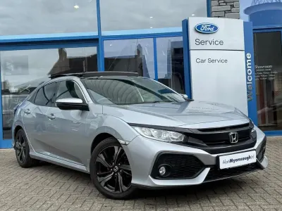 Used Honda Civic EX 2017 Silver Hatchback