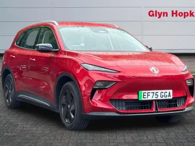 New MG MG5 EV SE 2025 Red Estate