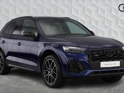 Used Audi Q5 Black Edition 200 HP (147 kW) 2024 Blue SUV