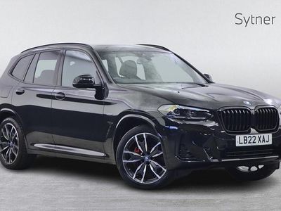 Black Used 2022 BMW X3 M Sport SUV | £33,500 (Fair price)